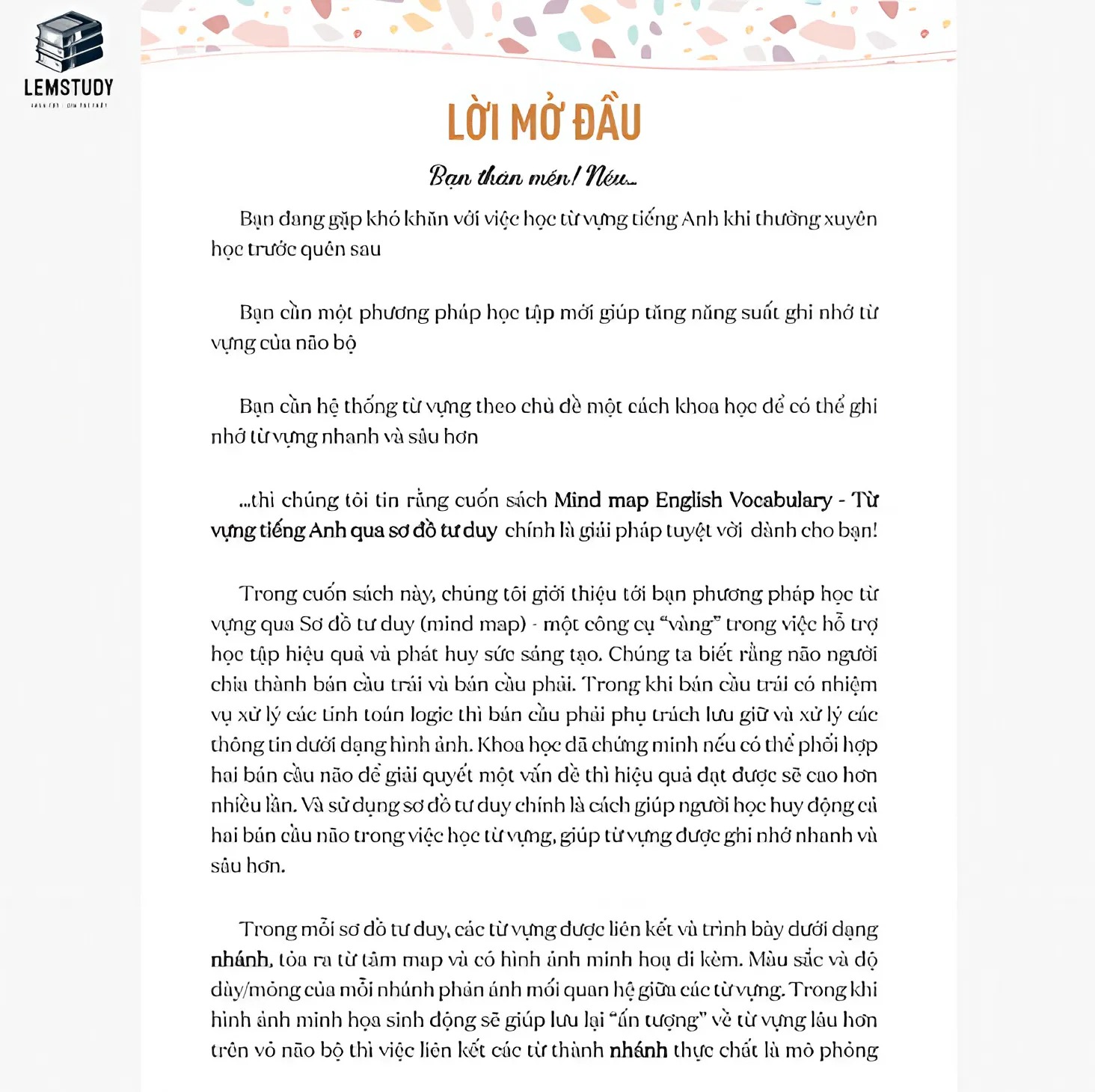 từ vựng tiếng anh qua sơ đồ tư duy